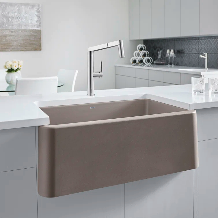Ikon SILGRANIT 33" L x 19" W Farmhouse Sink