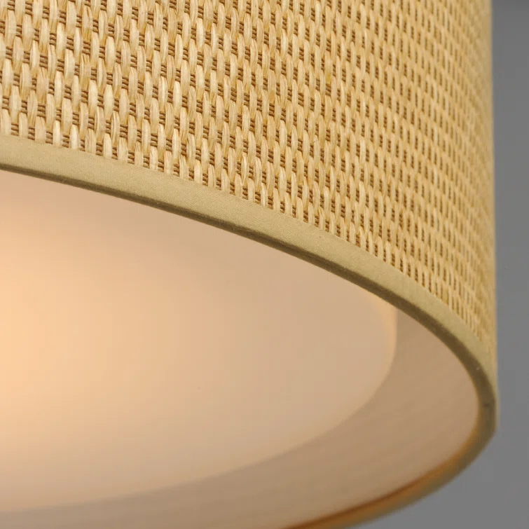 Jessalyn 3 Light Acrylic LED Flush Mount