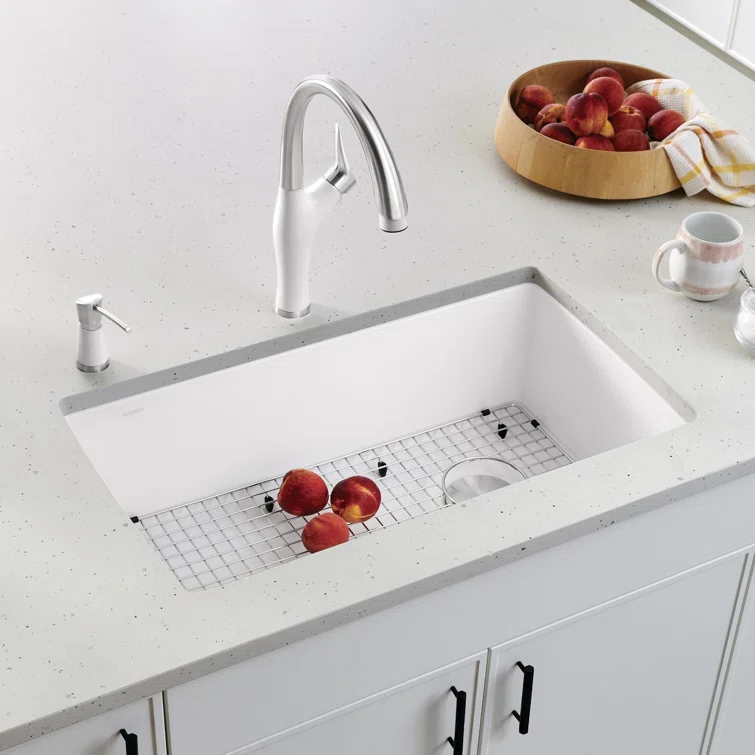 Diamond SILGRANIT 33" Super Single Undermount Kitchen Sink