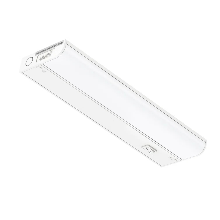 Inlight 3000K Dimmable Under Cabinet LED Lights, selectable 12/18/24/30 inches, Hardwired Only