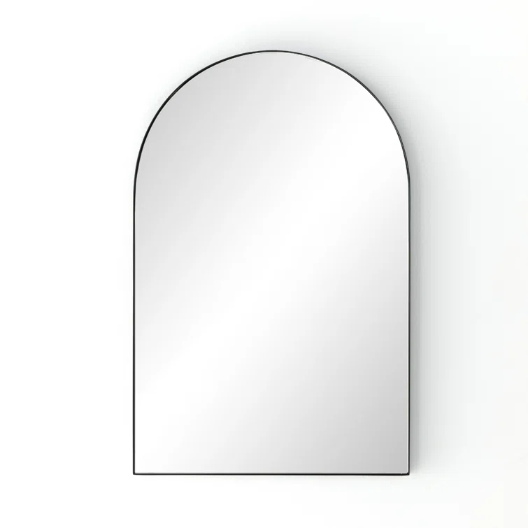 Georgina Rectangular Gold Iron 21"x32" Wall Mirror