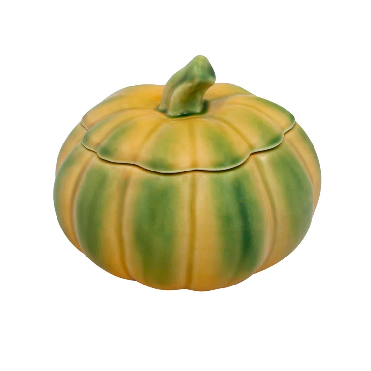 Bordallo Pinheiro Pumpkin 1.58 qt. Tureen