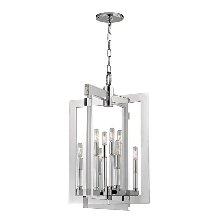 Wellington 8 - Light Dimmable Geometric Chandelier