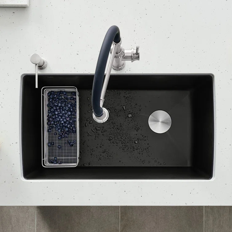 Diamond SILGRANIT 33" Super Single Undermount Kitchen Sink