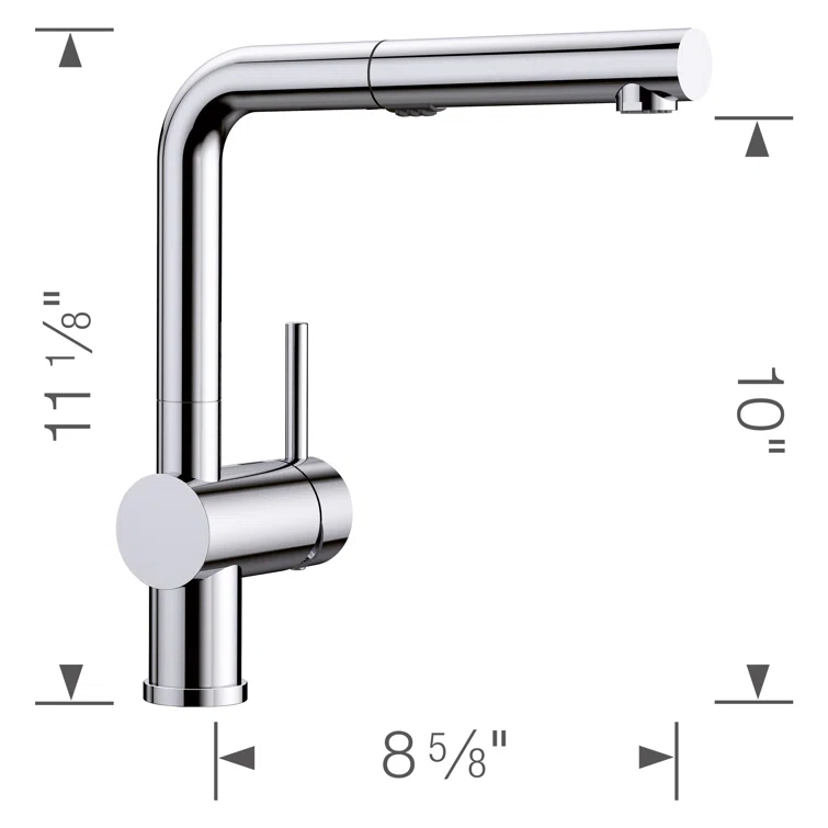 Linus Pull Out Dual Spray Kitchen Faucet