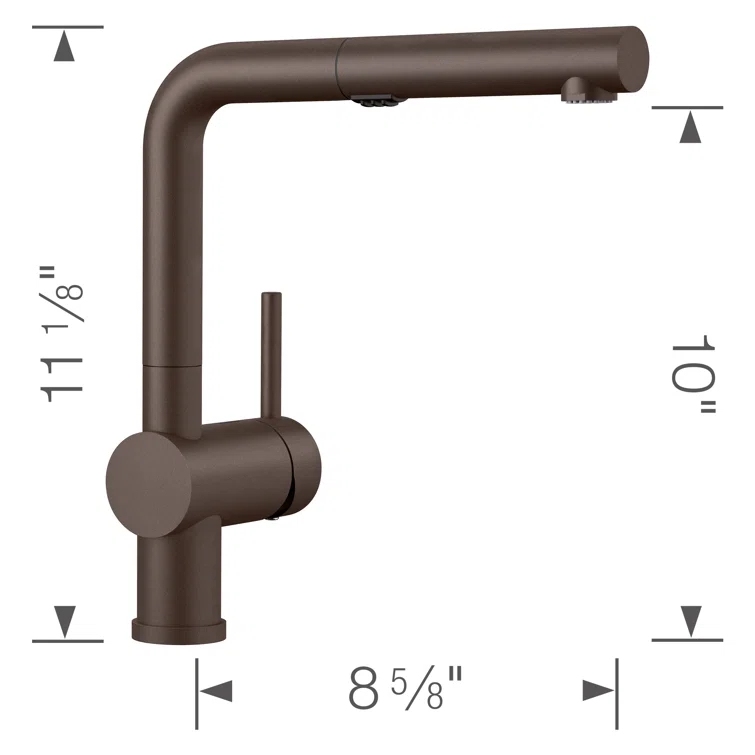Linus Pull Out Dual Spray Kitchen Faucet