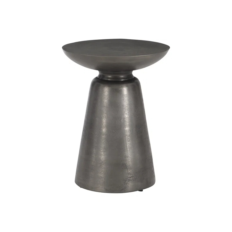 Bernhardt Catalan Round Metal Outdoor Side Table