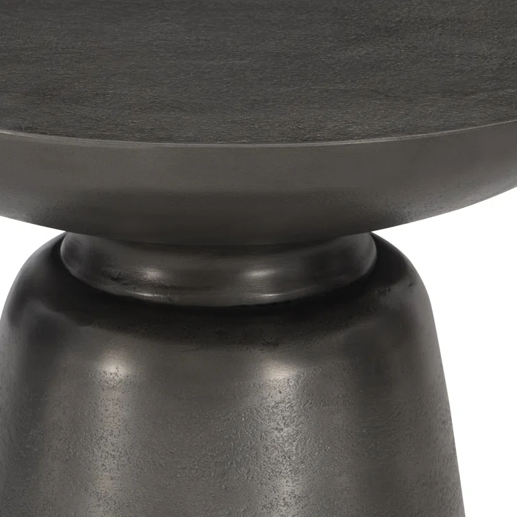 Bernhardt Catalan Round Metal Outdoor Side Table