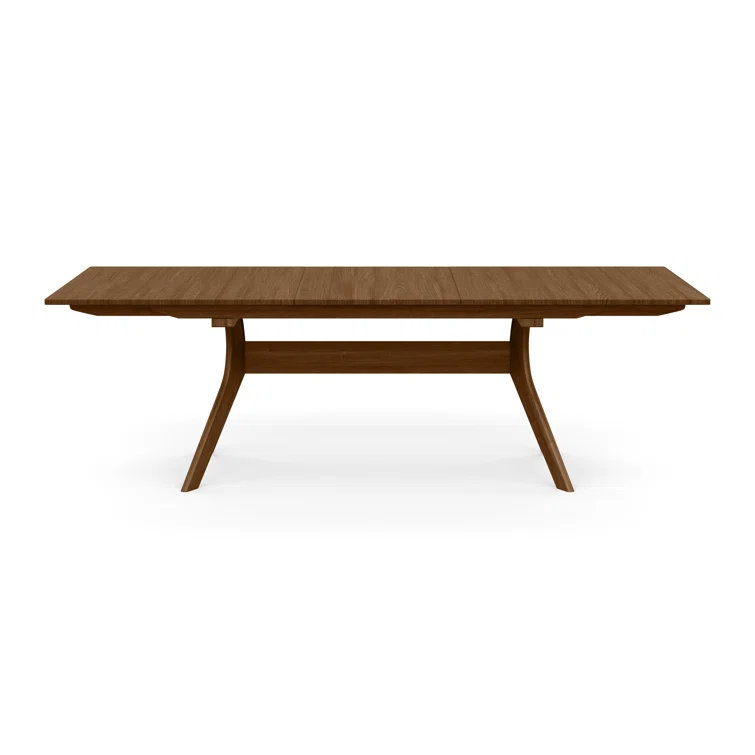 Audrey Extendable Solid Wood Trestle Dining Table