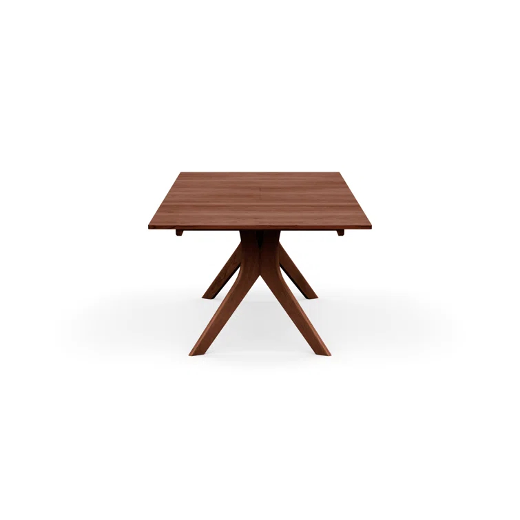 Audrey Extendable Solid Wood Trestle Dining Table