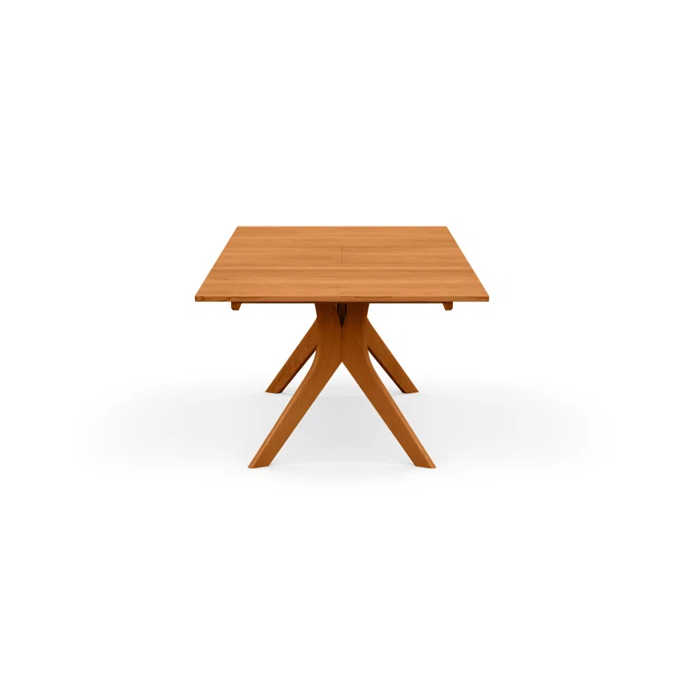 Audrey Extendable Solid Wood Trestle Dining Table