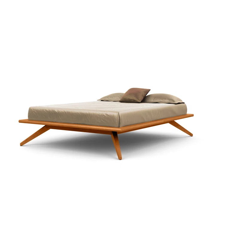 Astrid Solid Wood Bed