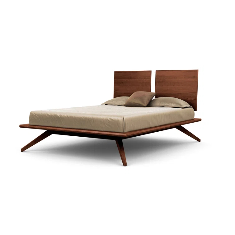 Astrid Solid Wood Platform Bed