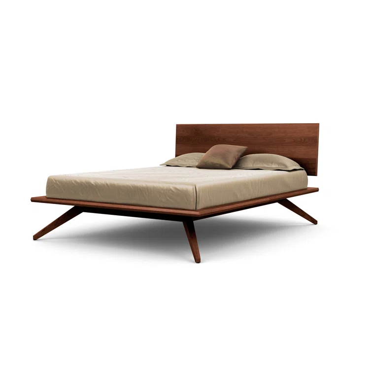 Astrid Solid Wood Platform Bed