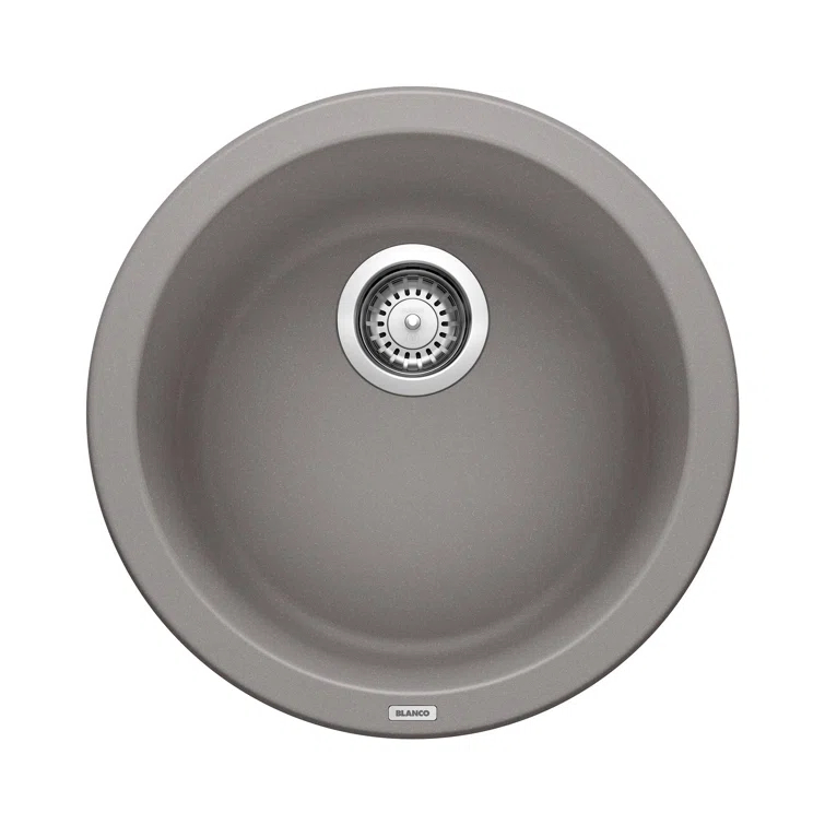 Rondo SILGRANIT 18" L x 18" W Drop-In/Undermount Bar Sink