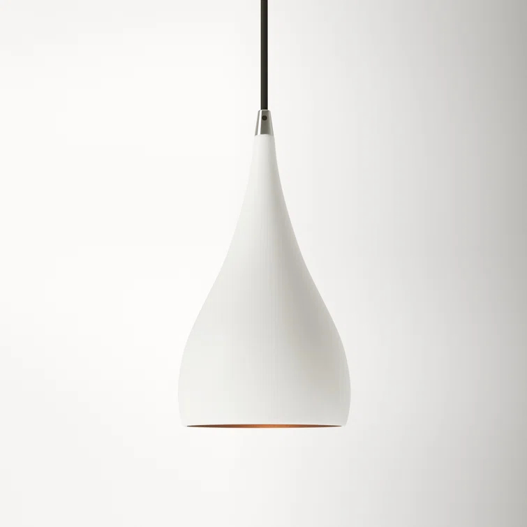 Schultz Single Light Metal Dimmable Pendant