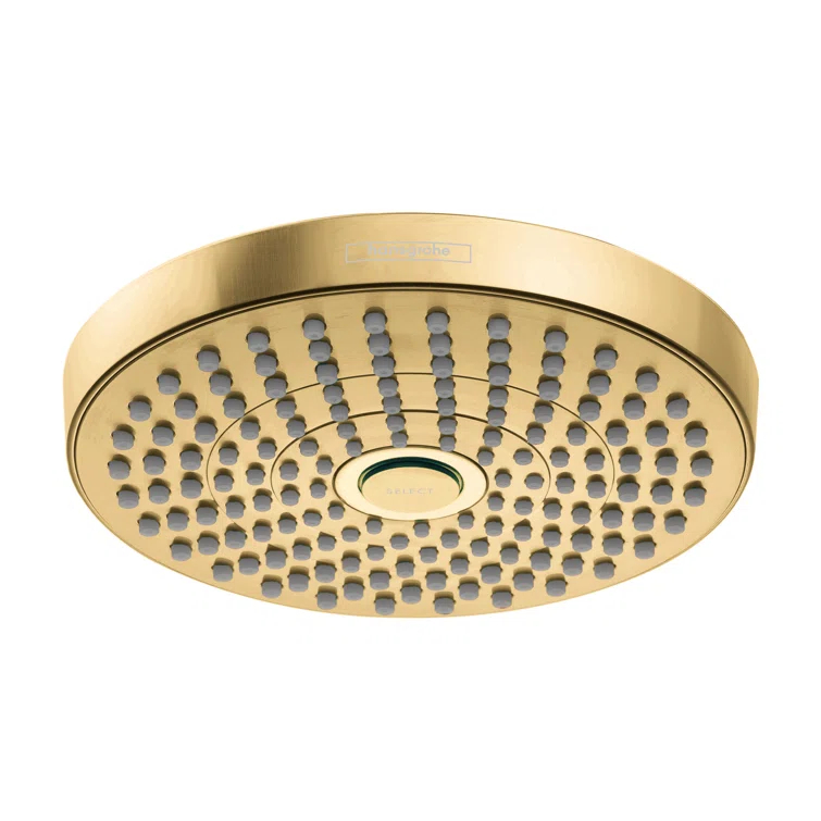 Croma S 180 2-Jet Rain Fixed Shower Head with Select
