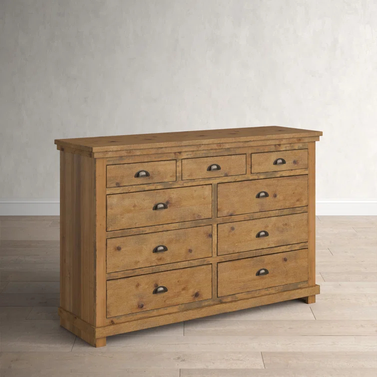 Wolferstorn 9 Drawer 64" W Dresser