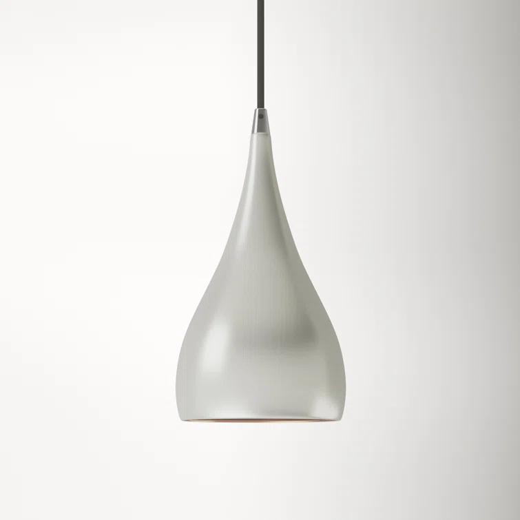 Schultz Single Light Metal Dimmable Pendant