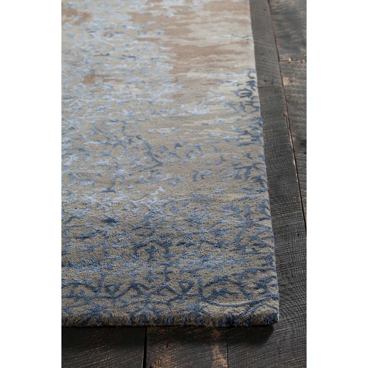 Rupec Wool Abstract Area Rug