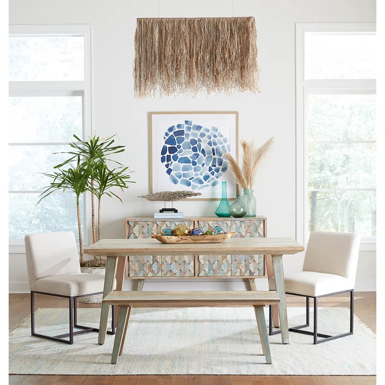 Cordoba Solid Wood Dining Bench