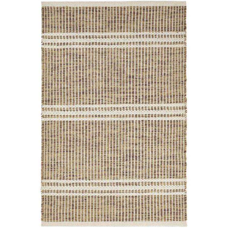 Malta Natural Handwoven Wool Rug