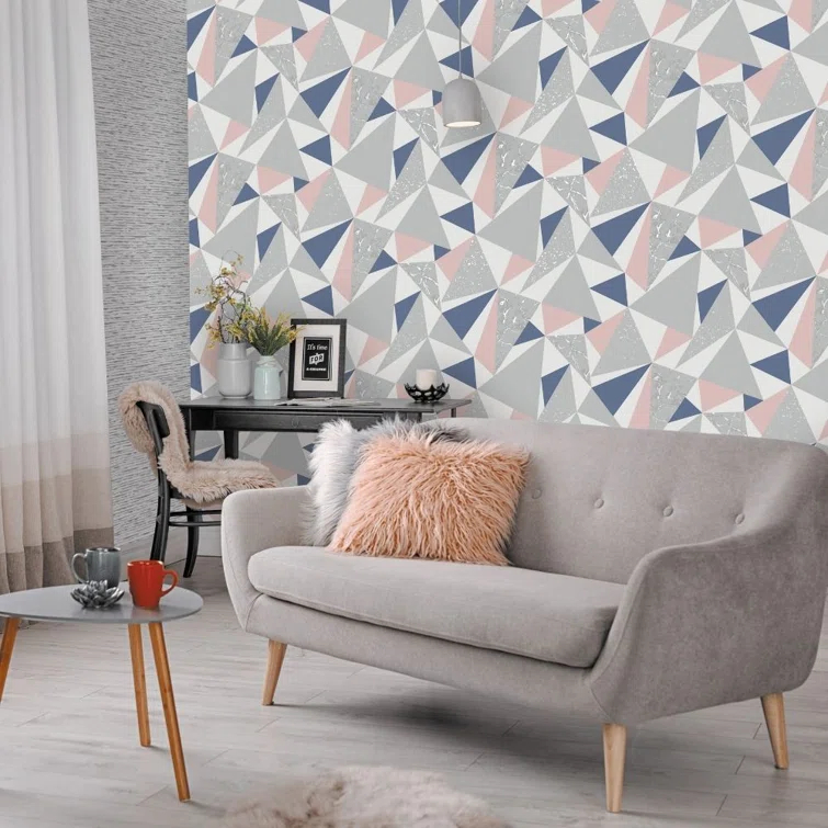 Walls Republic Geometric Roll