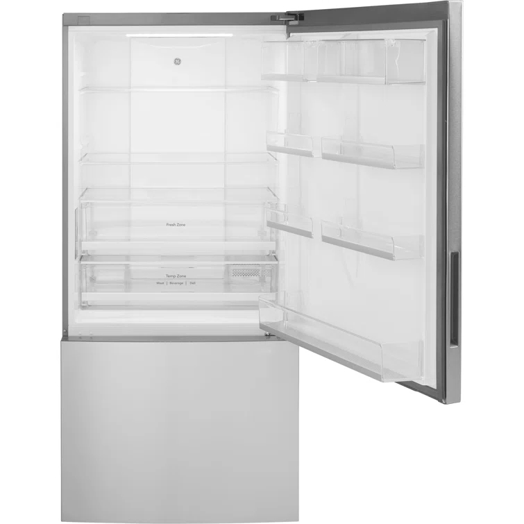 GE Appliances 31" Counter Depth Bottom Freezer 17.7 cu. ft. Refrigerator GBE17HYRFS