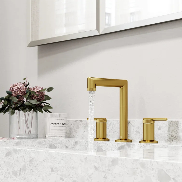 Sterling 7" H Two Handle Widespread Bathroom Faucet