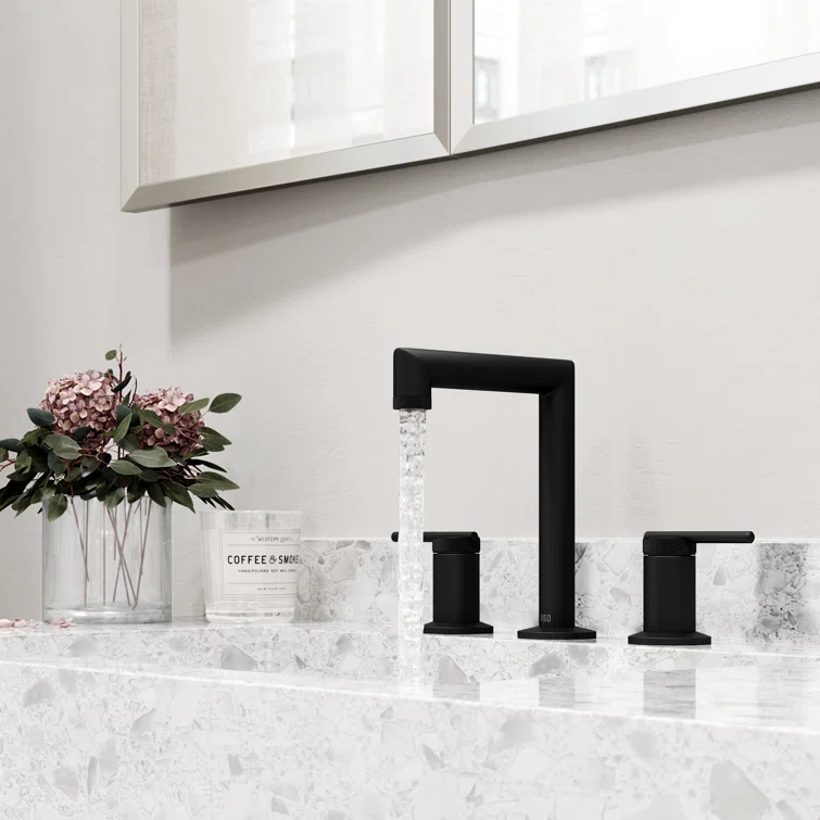 Sterling 7" H Two Handle Widespread Bathroom Faucet