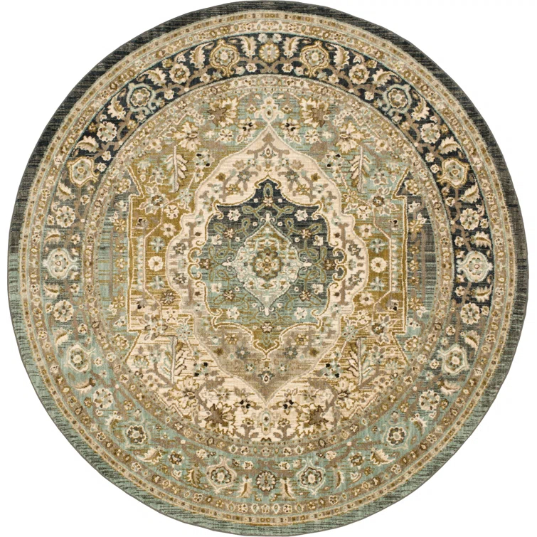 Bridlewood Nore Jadeite Gray/Brown Area Rug