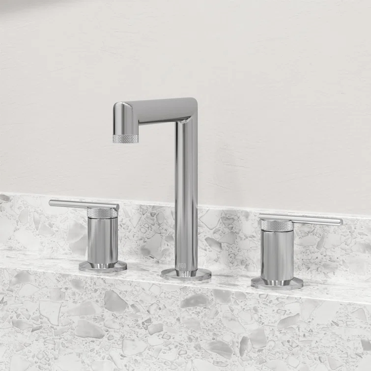 Sterling 7" H Two Handle Widespread Bathroom Faucet