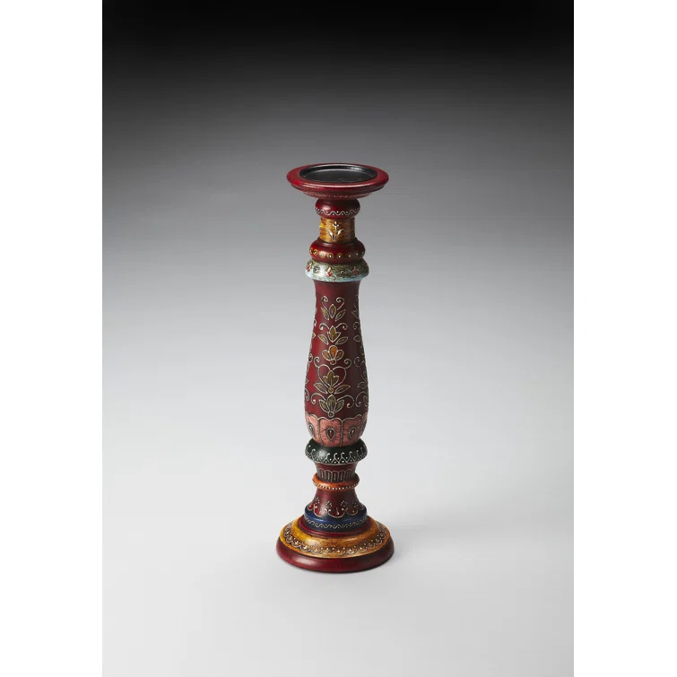 Butler Specialty Company Meadow Hand Painted Candle Holder