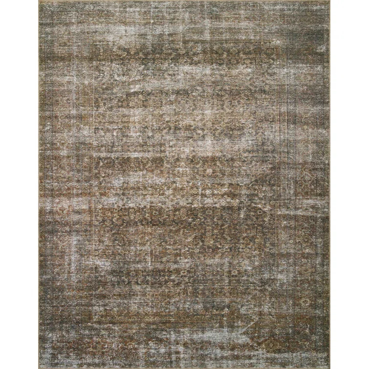 Billie Oriental Tobacco/Rust Area Rug