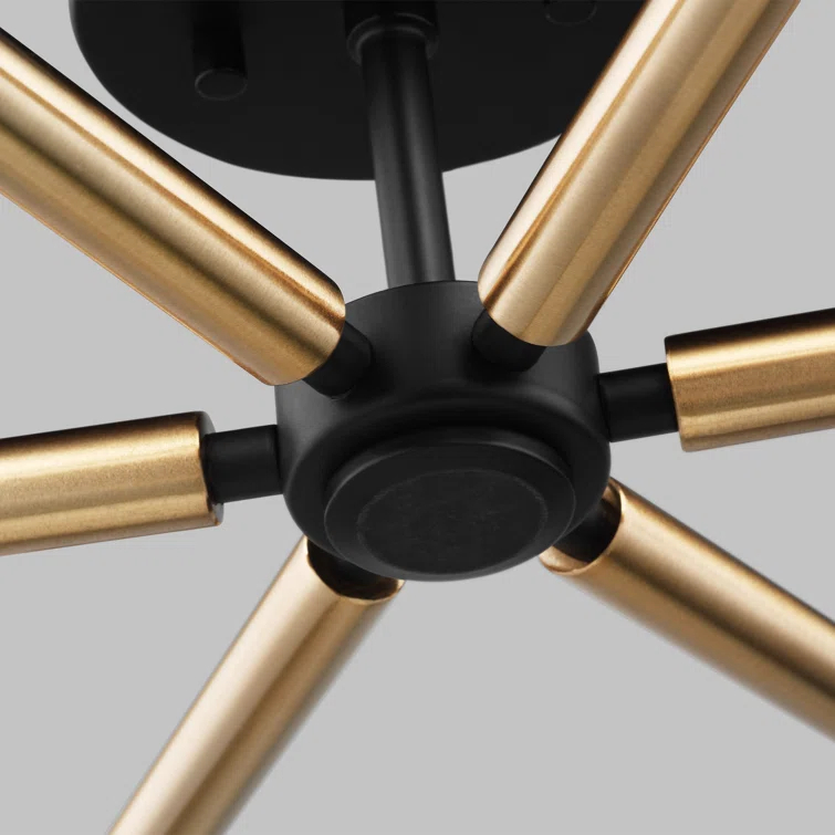Nashville 6 Light Semi Flush Mount