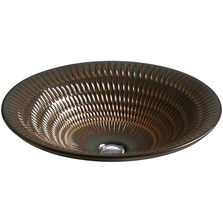 Kohler Derring® Carillon , Artist Editions Round Carillon Wading Pool Bathroom Sink