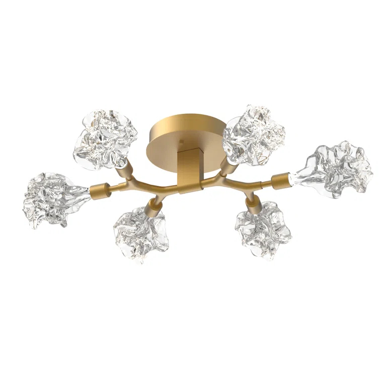 Blossom Glass LED Flush Mount