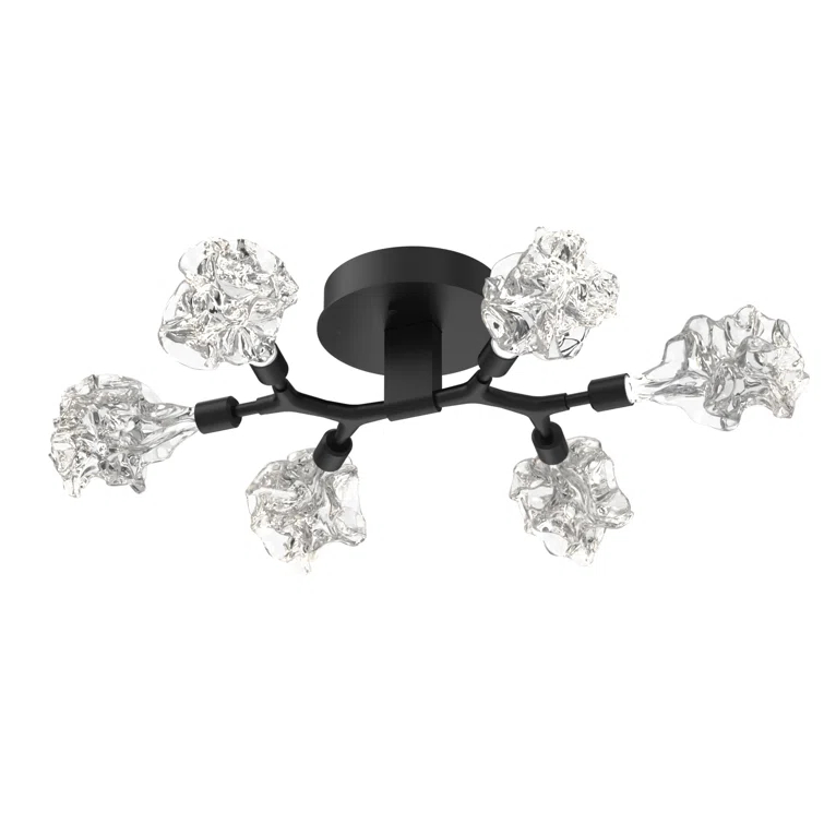 Blossom Glass LED Flush Mount