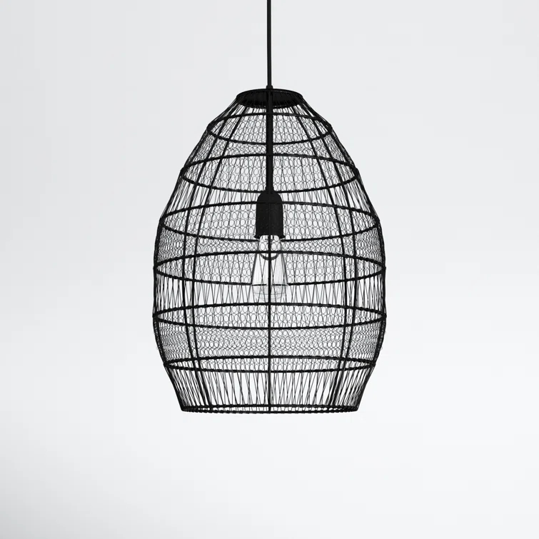 Neddie Single Light Metal Dimmable Pendant