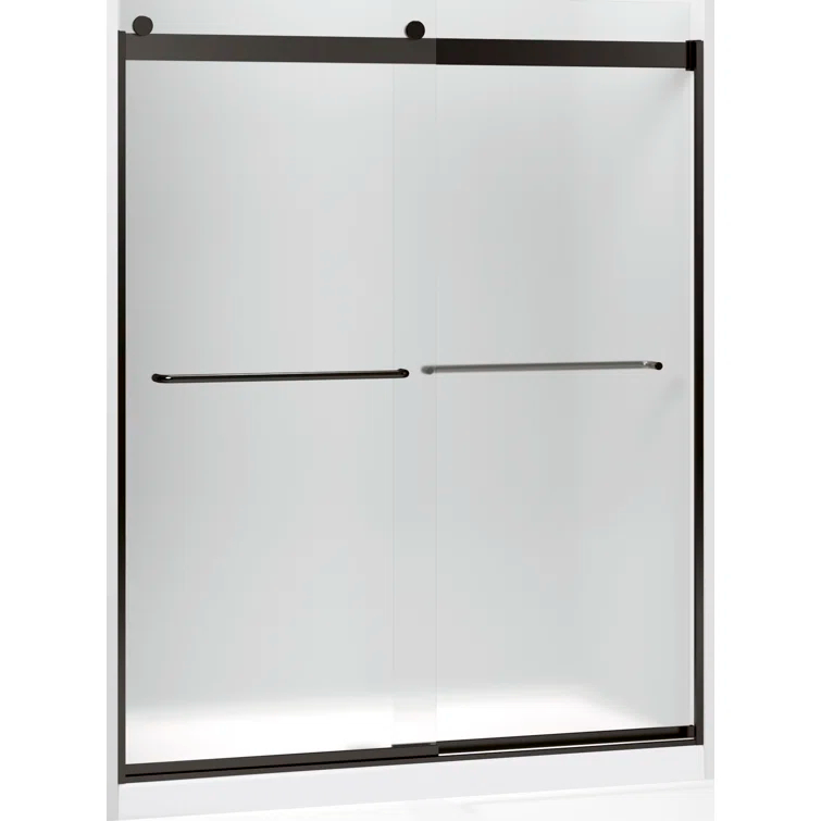 Levity 59.63" x 74" Bypass Shower Door with CleanCoat® Technology