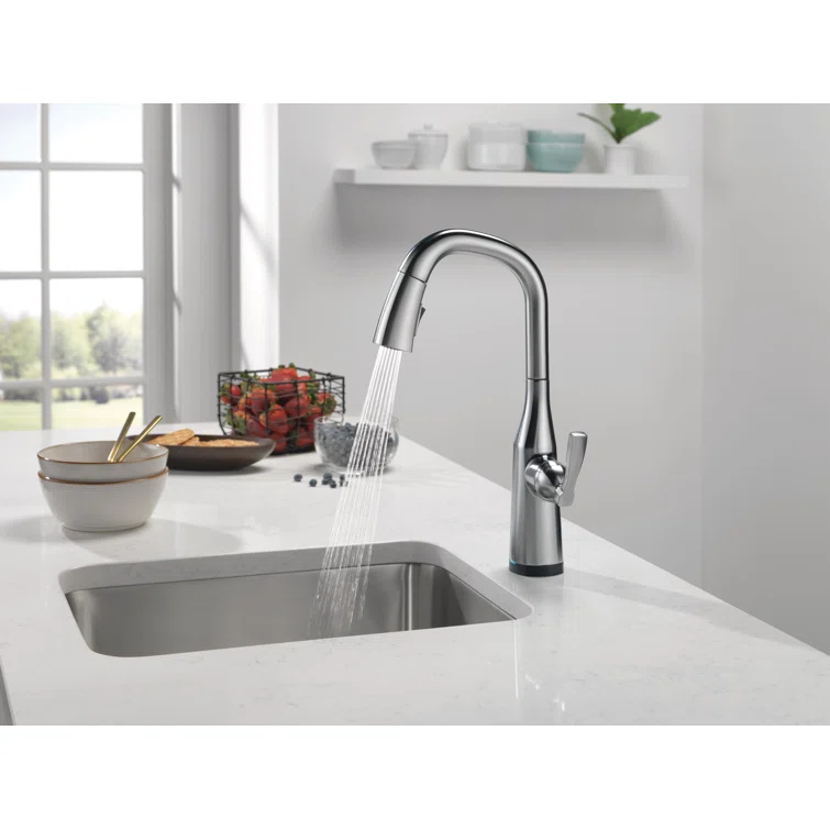Stryke Pull Down Touch Bar Faucet with Touch2O Technology and With Accessories