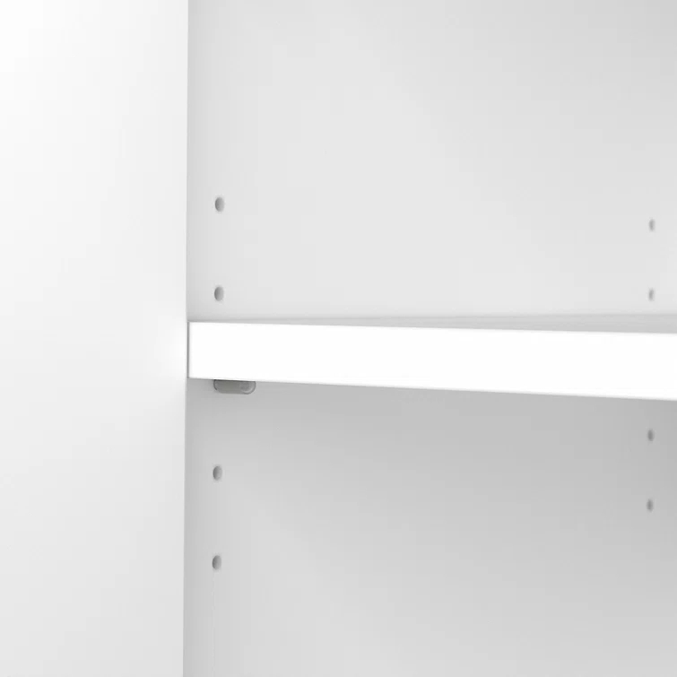 Bush Business Furniture Hybrid Tall 5 Shelf Bookcase