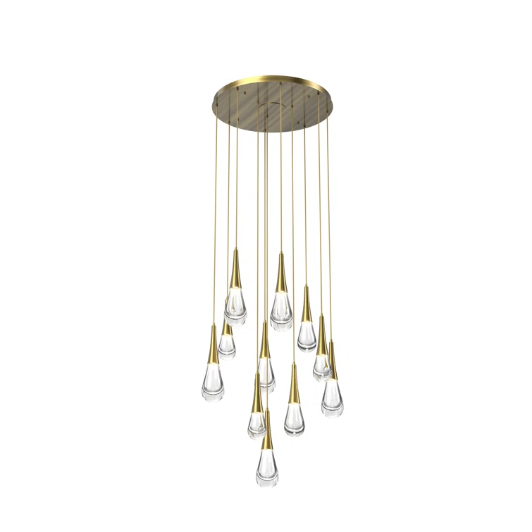 Raindrop - Light LED Cluster Pendant