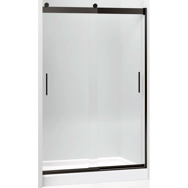 Levity 47.58" x 74" Bypass Shower Door with CleanCoat® Technology