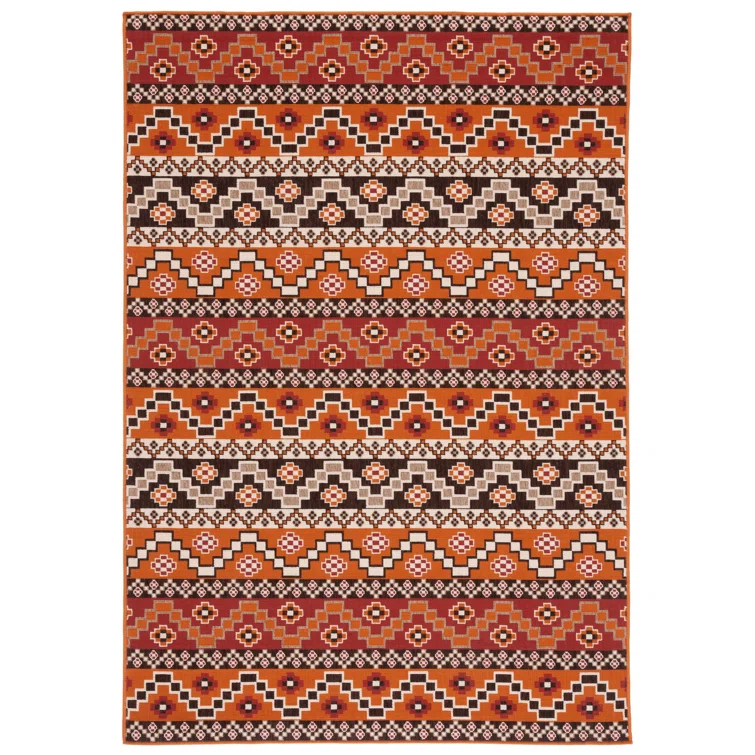 Northpoint Veranda Geometric Indoor/Outdoor Rug