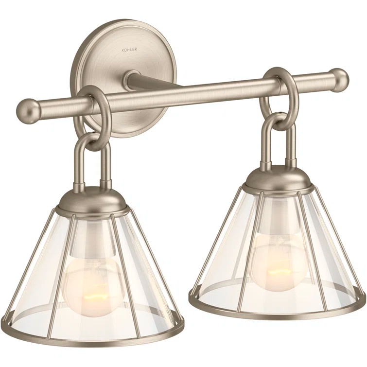 Terret 15½-In Two-Light Sconce