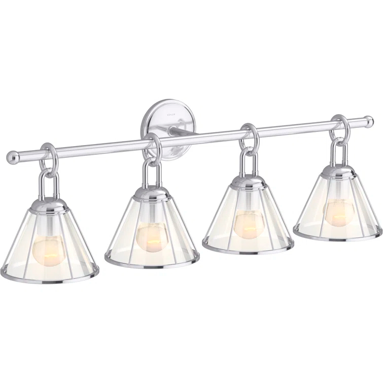 Terret 32½-In Four-Light Sconce
