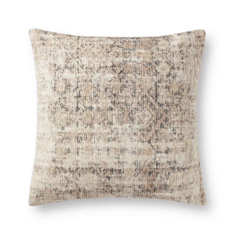 Larkspur Damask Throw Pillow