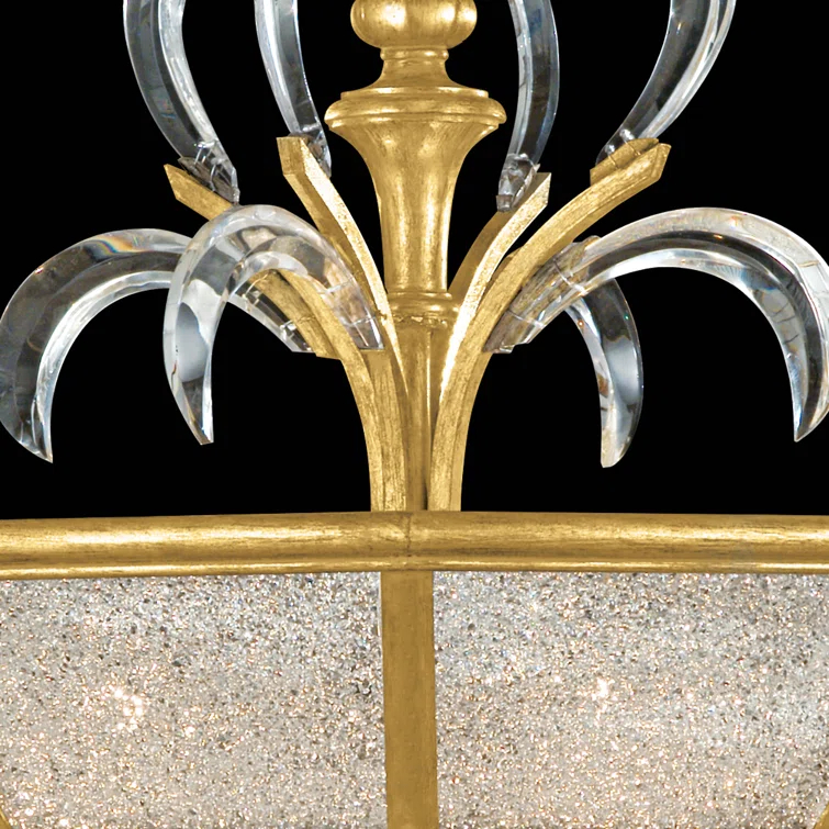 Beveled Arcs Semi Flush Mount