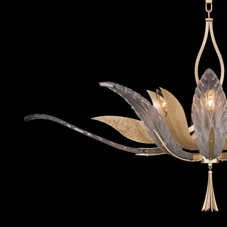 Plume 8 - Light Classic / Traditional Chandelier